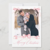 Frohe Weihnachtskarte Feiertagskarte (Vorderseite)