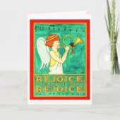 Frohe Weihnachtskarte Feiertagskarte (Vorderseite)