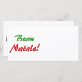 Frohe Weihnachtskarte Feiertagskarte (Vorne/Hinten)