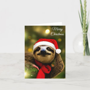 Frohe Weihnachtskarte Feiertagskarte