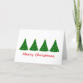 Frohe Weihnachtskarte Feiertagskarte