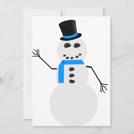 Frohe Weihnachtskarte Feiertagskarte (Vorderseite)