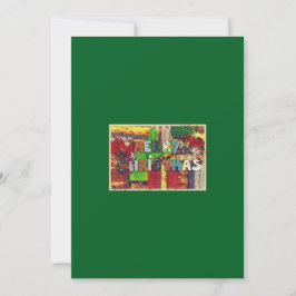 Frohe Weihnachtskarte Feiertagskarte