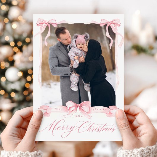 Frohe Weihnachtskarte Feiertagskarte