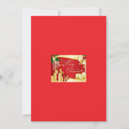 Frohe Weihnachtskarte Feiertagskarte