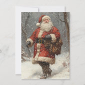 Frohe Weihnachtskarte Feiertagskarte (Vorderseite)