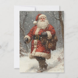 Frohe Weihnachtskarte Feiertagskarte