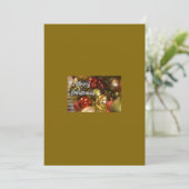 Frohe Weihnachtskarte Feiertagskarte (Stehend Vorderseite)