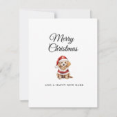 Frohe Weihnachtskarte Feiertagskarte (Vorderseite)