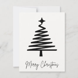 Frohe Weihnachtskarte Feiertagskarte