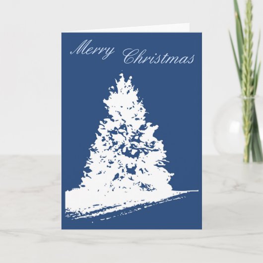 Frohe Weihnachtskarte Feiertagskarte (Vorderseite)