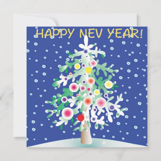 Frohe Weihnachtskarte Feiertagskarte (Vorderseite)