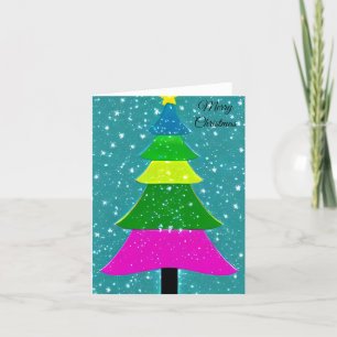 Frohe Weihnachtskarte Feiertagskarte