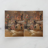 Frohe Weihnachtskarte Feiertagskarte (Innenseite)