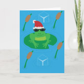 Frohe Weihnachtskarte Feiertagskarte (Vorderseite)