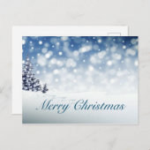 Frohe Weihnachtskarte Feiertagspostkarte (Vorne/Hinten)