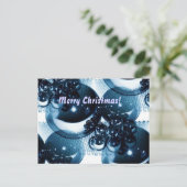 Frohe Weihnachtskarte Feiertagspostkarte (Stehend Vorderseite)