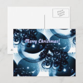 Frohe Weihnachtskarte Feiertagspostkarte (Vorne/Hinten)
