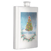 Frohe Weihnachtskarte Flachmann (Rechts)