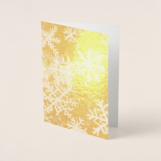 Frohe Weihnachtskarte Folienkarte (Vorderseite)