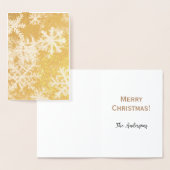 Frohe Weihnachtskarte Folienkarte (Anzeige)