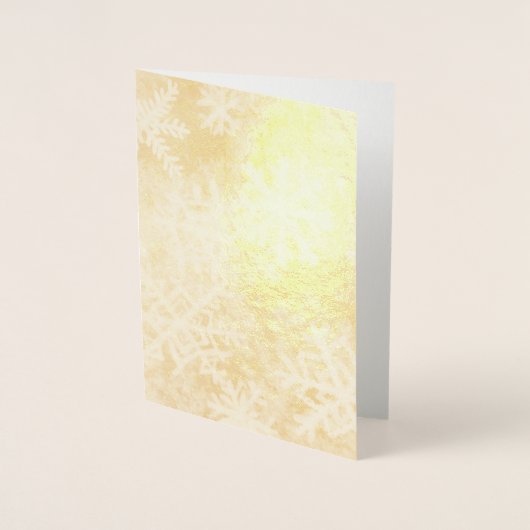 Frohe Weihnachtskarte Folienkarte (Vorderseite)