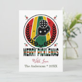 Frohe Weihnachtskarte für Picklemas Feiertagskarte (Stehend Vorderseite)