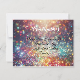 Frohe Weihnachtskarte/Grußkarte Mitteilungskarte