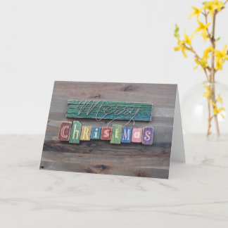 Frohe Weihnachtskarte Karte