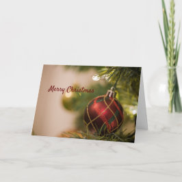 Frohe Weihnachtskarte Karte