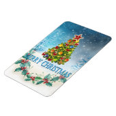 Frohe Weihnachtskarte Magnet (Linke Seite)