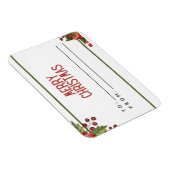 Frohe Weihnachtskarte Magnet (Rechte Seite)