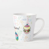 Frohe Weihnachtskarte Milchtasse (Rechts)