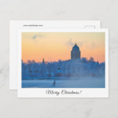 Frohe Weihnachtskarte Postkarte (Vorne/Hinten)