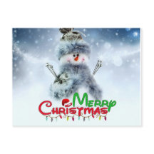 Frohe Weihnachtskarte