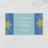 Frohe Weihnachtskarte Visitenkarte (Rückseite)