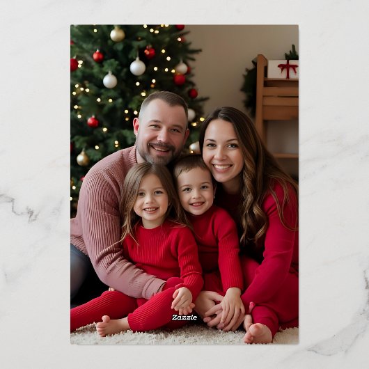 Frohe Weihnachtskarte Vorlage Jugendstil bearbeitb (Rückseite)