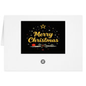 Frohe Weihnachtskarten (Rückseite Horizontal)