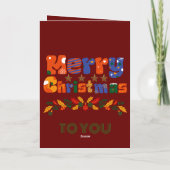 Frohe Weihnachtskarten (Rückseite)