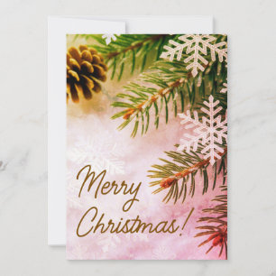 Frohe Weihnachtskarten Feiertagskarte
