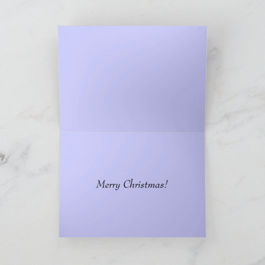 Frohe Weihnachtskarten Feiertagskarte (Innenseite)