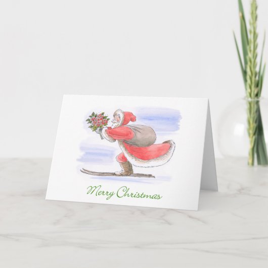 Frohe Weihnachtskarten Feiertagskarte (Vorderseite)