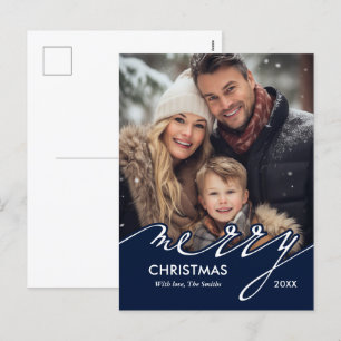 Frohe Weihnachtskarten Feiertagspostkarte