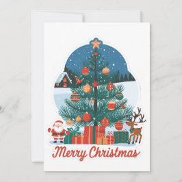 Frohe Weihnachtskarten: Joyful New Model Feiertagskarte