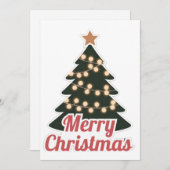 Frohe Weihnachtskarten: Joyful New Model Feiertagskarte (Vorne/Hinten)