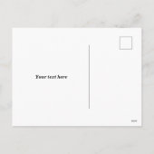 Frohe Weihnachtskarten mit niedlichem Tennisschnee Feiertagspostkarte (Rückseite)