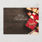 Frohe Weihnachtskarten Postkarte (Vorderseite)