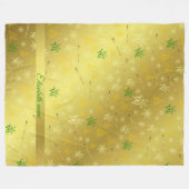 Frohe Weihnachtskarten Rennen mit Tieren, Vorlage Fleecedecke (Vorderseite (Horizontal))