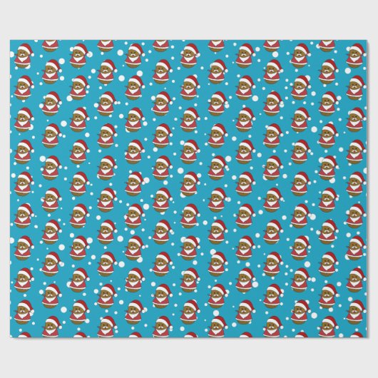 Frohe WeihnachtsKartoffel Geschenkpapier (Flach)