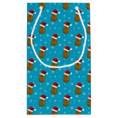 Frohe WeihnachtsKartoffel Kleine Geschenktüte (Rückseite)